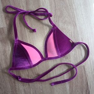 🌺VS Tie Dye Velvet Bikini Top🌺